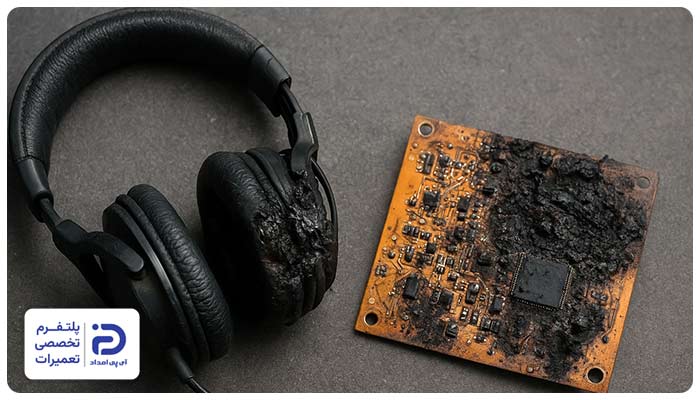 آسیب سخت‌افزاری داخلی علت شارژ نشدن هدفون