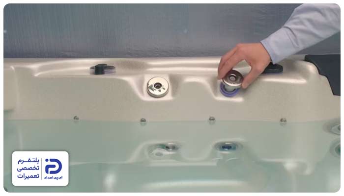 کار نکردن جت‌های جکوزی