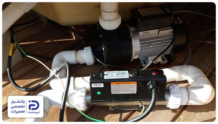 تعمیر موتور، پمپ و سیستم گرمایش جکوزی