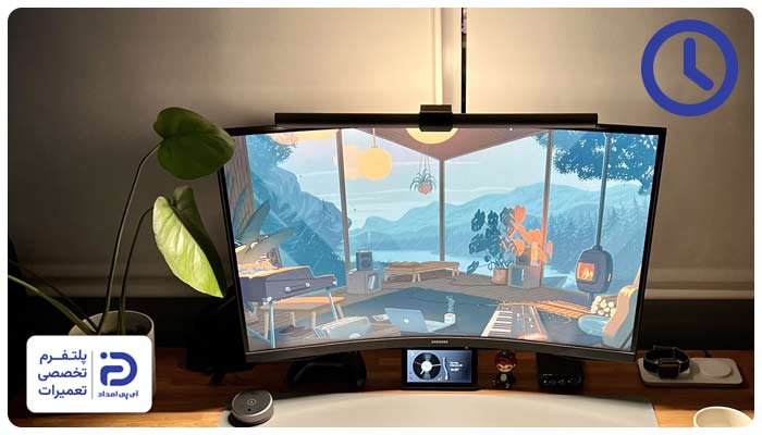 استفاده طولانی مدت و بدون وقفه یکی از علت‌های داغ شدن مانیتور