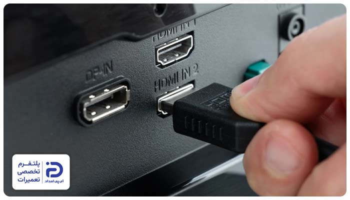 اتصالات شل یا نامناسب یکی از علت‌های داغ شدن مانیتور