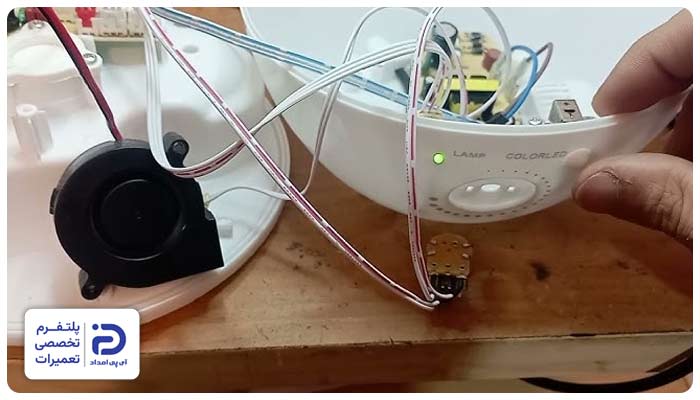 قطعات شل یا فرسوده علت‌های صدای دستگاه بخور humidifier 