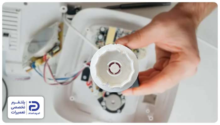 خرابی مکانیکی یکی از علتهای قرمز شدن چراغ دستگاه بخور