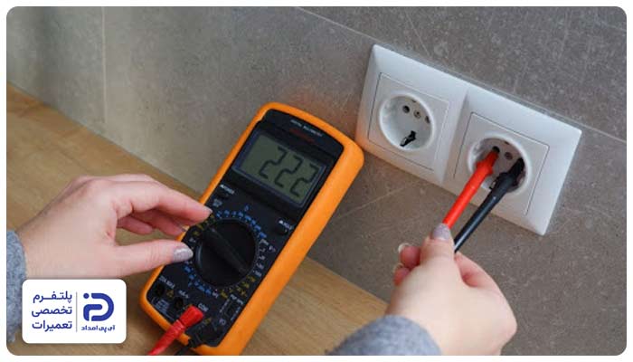 خرابی کابل یا اتصال نامناسب به پریز از علل برق داشتن بدنه قهوه‌ساز