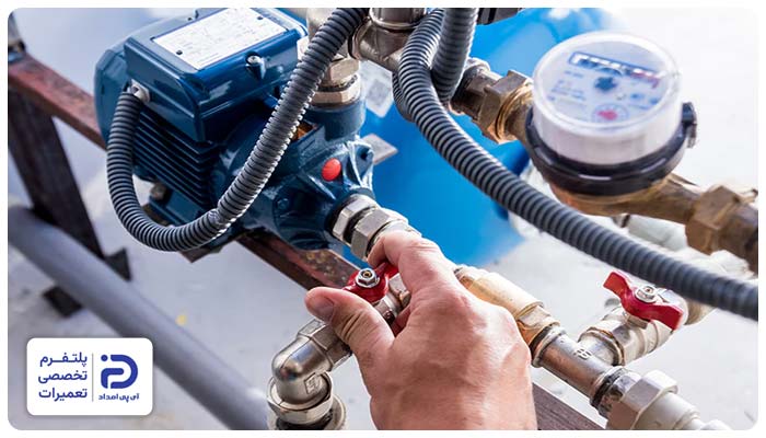 اتومات نکردن پمپ آب