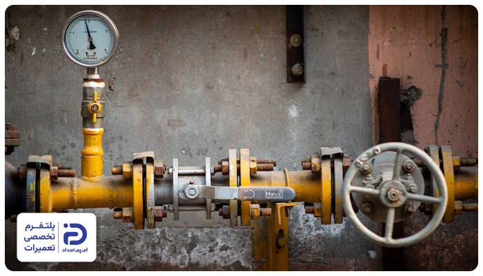 مسدود شدن مسیرهای رسیدن گاز به مشعل از علل خاموش شدن آن