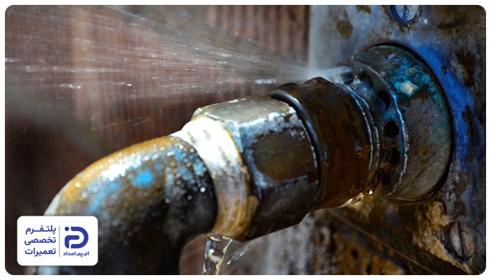 نشتی در لوله‌ها از علت‌های خاموش شدن مشعل موتورخانه