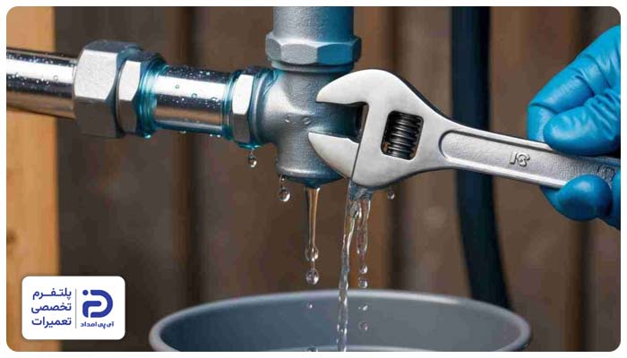 ارائه گزارش و راهکار ترکیدگی لوله