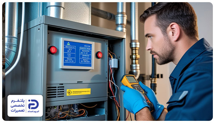 ریست رله از علل خاموش شدن مشعل موتورخانه