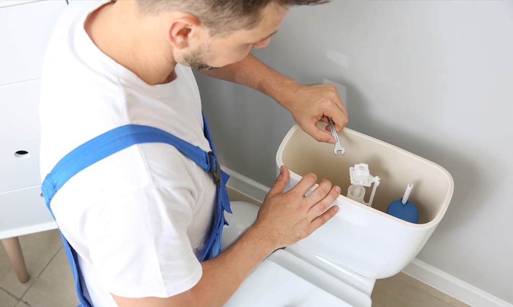 تعمیر و نصب فلاش تانک و سیفون