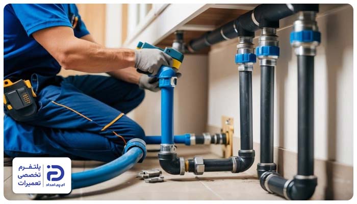 تعمیر و تعویض لوله‌های معیوب ساختمان