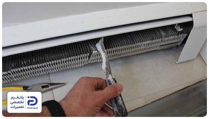 تعمیر پره های رادیاتور شوفاژ