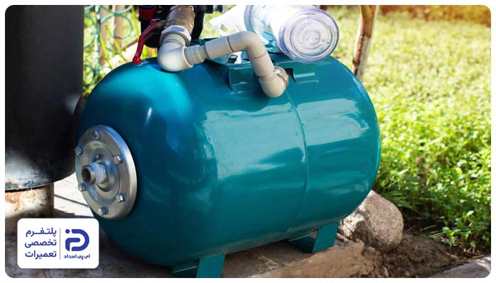تعویض مخزن پمپ آب