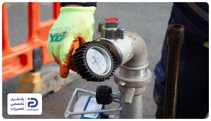 بررسی تخصصی فشار و تست سیستم آب