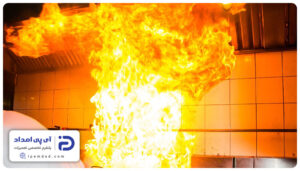 علت آتش گرفتن هود آشپزخانه