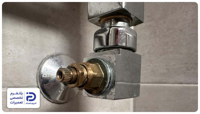 تعویض مغزی شیر حوله خشک کن