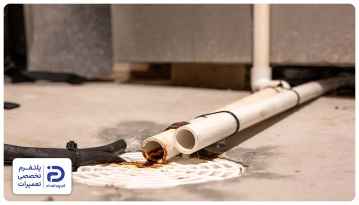رفع گرفتگی لوله‌های آب