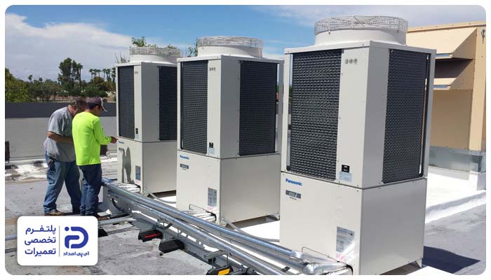 مراحل نصب وی آر اف vrf