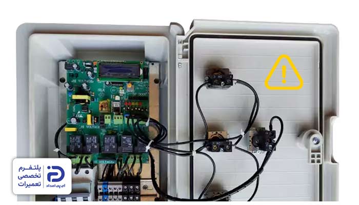 هشدارها و نکات ایمنی قبل از ریست کرکره برقی 