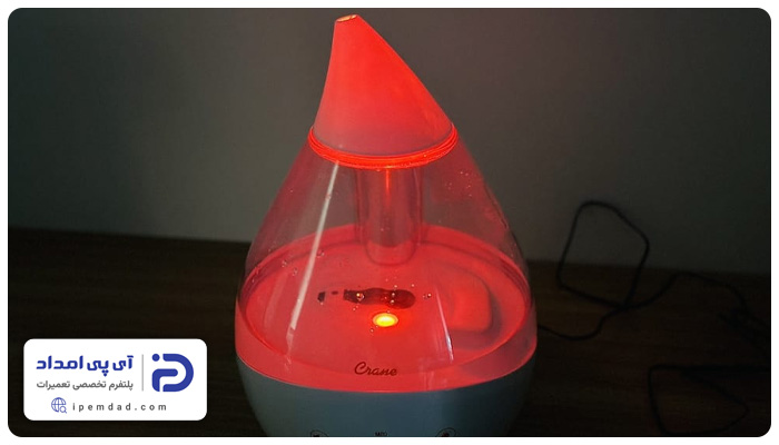 علت قرمز شدن چراغ دستگاه بخور