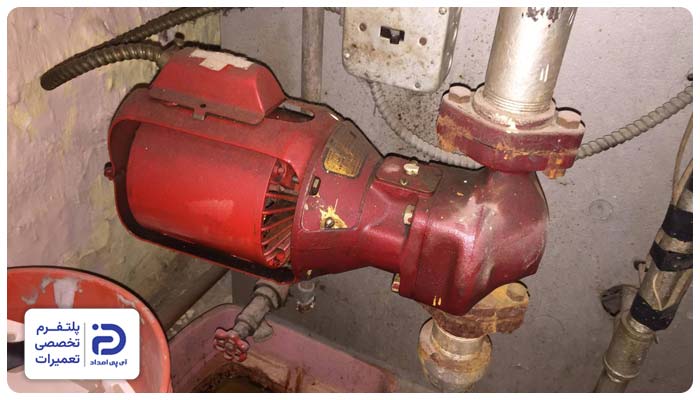 قدیمی شدن و فرسودگی علت صدای پمپ سیرکولاتور موتورخانه