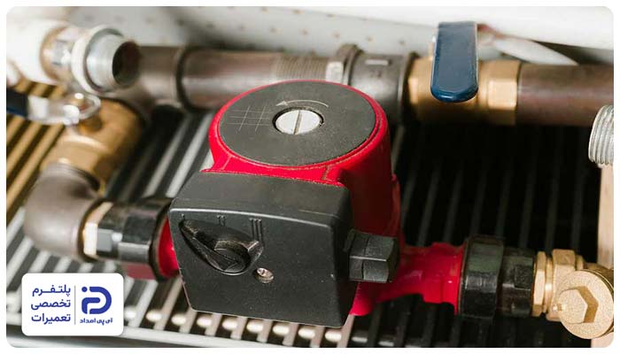 خرابی پمپ سیرکولاتور علت هوا گرفتن رادیاتور شوفاژ