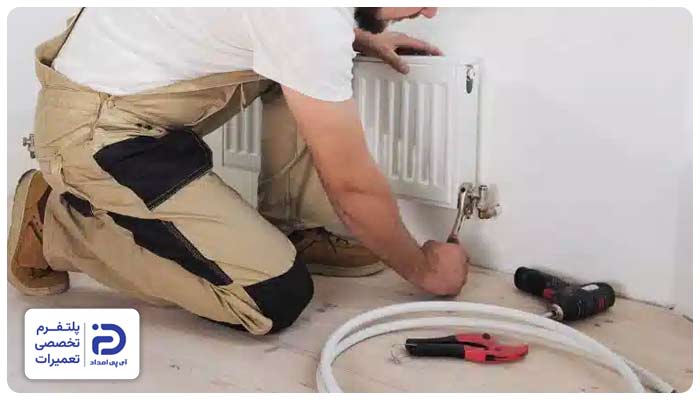 گرفتگی شیر برگشت یا ورودی دلیل سرد بودن رادیاتور شوفاژ