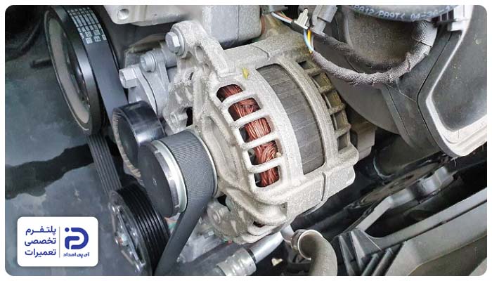 آسیب دیدن دینام دلیل زیاد شارژ شدن باتری ماشین