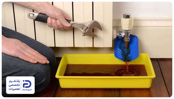 تجمع رسوب در لوله‌ها دلیل سرد بودن رادیاتور شوفاژ