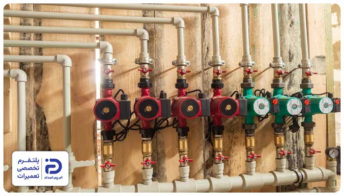 عدم نصب صحیح علت صدای پمپ سیرکولاتور موتورخانه