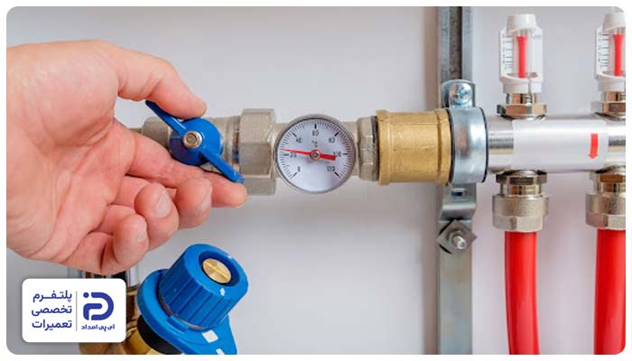 کم بودن فشار آب شهری از دلایل ارور e10 لباسشویی پاکشوما