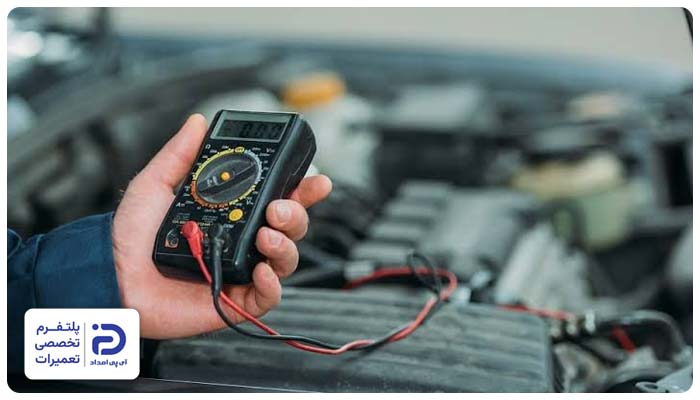 شارژ شدن بیش از حد باتری توسط دینام علت جرقه باتری ماشین