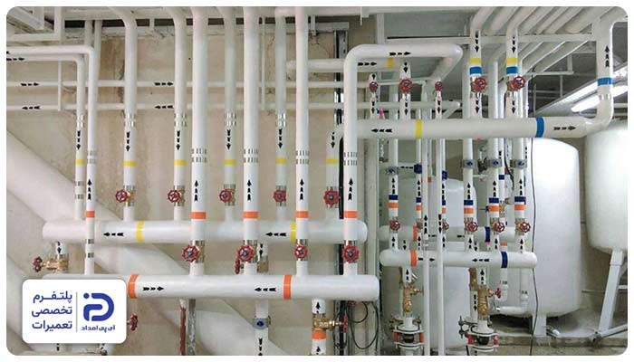 هوا گرفتن لولهها دلیل صدای بلند موتورخانه