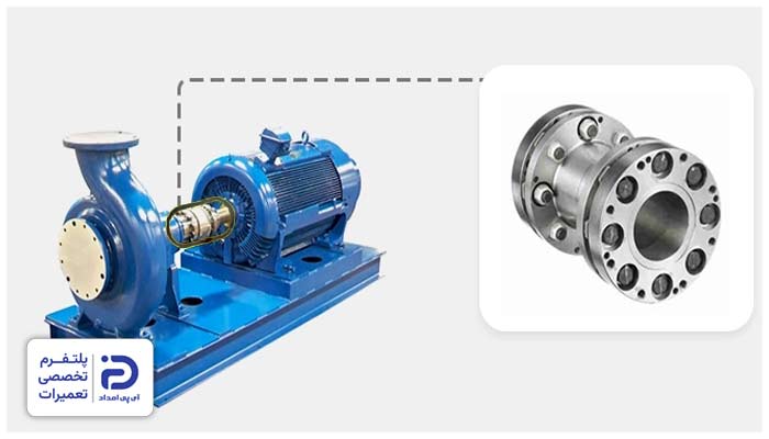 خرابی کوپلینگ پمپ خطی دلیل صدای زیاد موتوخانه