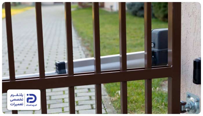 خرابی جک درب علت بسته نشدن جک درب پارکینگ