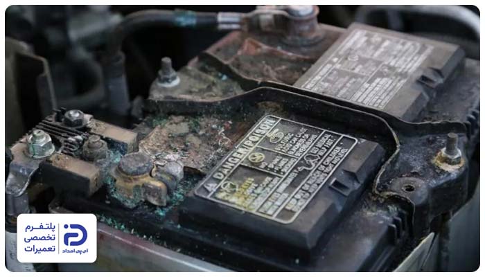 تمام شدن عمر مفید باتری علت استارت نخوردن باتری ماشین