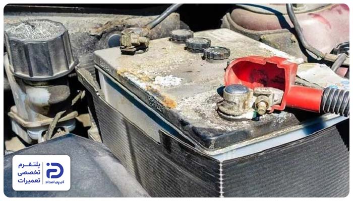 سولفاته شدن علت استارت نخوردن باتری ماشین