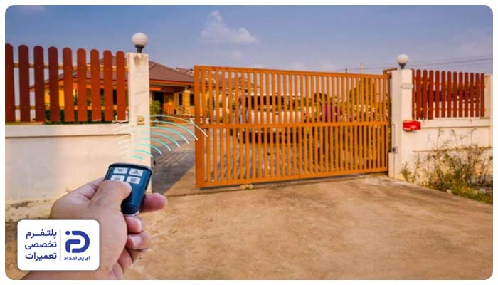 کار نکردن ریموت علت بسته نشدن جک درب پارکینگ