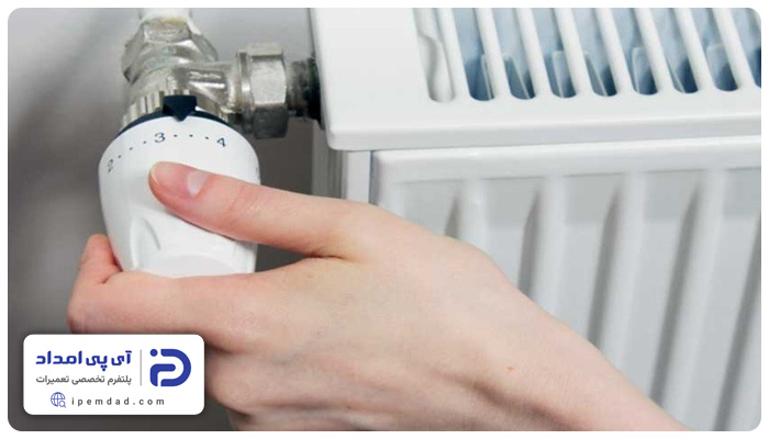 شیر شوفاژ به کدام سمت باز یا بسته میشود؟