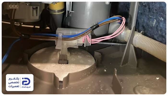 مشکل در سنسور نشتی از دلایل ارور le ظرفشویی سامسونگ