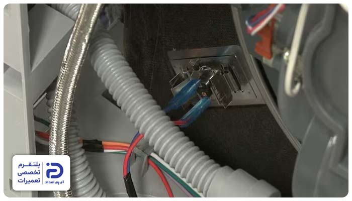 مشکل در ترموستات یا سنسور دما از دلایل ارور he ظرفشویی ال جی