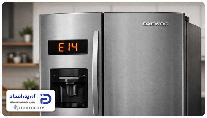 ارور e14 یخچال دوو