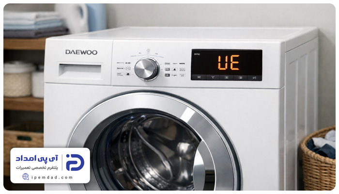 ارور ue لباسشویی دوو