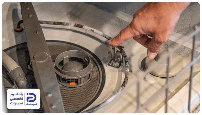 خرابی المنت حرارتی از دلایل ارور he ظرفشویی ال جی