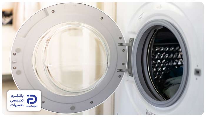 باز ماندن درب به مدت طولانی از دلایل ارور dE لباسشویی سامسونگ