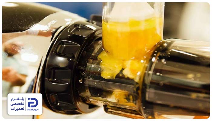 ورود مایعات علت جرقه در موتور آبمیوه گیری