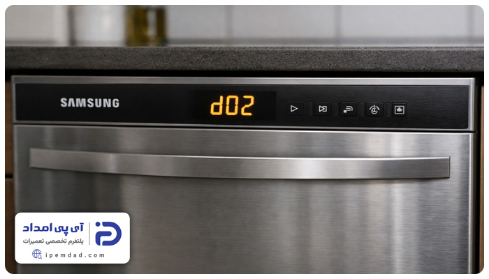 ارور d02 ظرفشویی سامسونگ