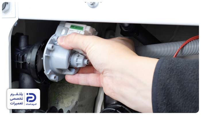 ضعیف شدن پمپ تخلیه علت ارور d02 در ماشین ظرفشویی سامسونگ