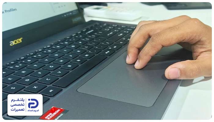 کار نکردن تاچ پد لپ تاپ ایسر