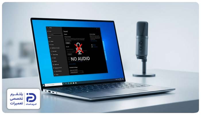 قطع شدن صدای لپ تاپ دل